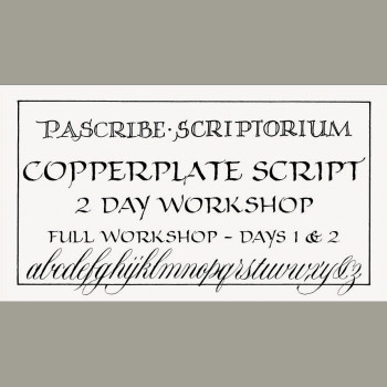 Copperplate Script 2-Day Workshop